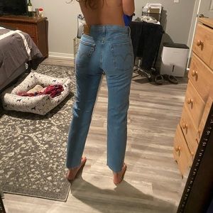 Levi wedgie jeans size 26